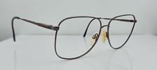 Vintage Marcolin 7041 Brown Oval Sunglasses FRAMES ONLY ltaly