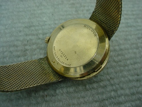 NICE VINTAGE BULOVA ACCUTRON 2183 RUNNING, COPPER DIAL !!!! N1 DATE 1971 - Picture 6 of 10
