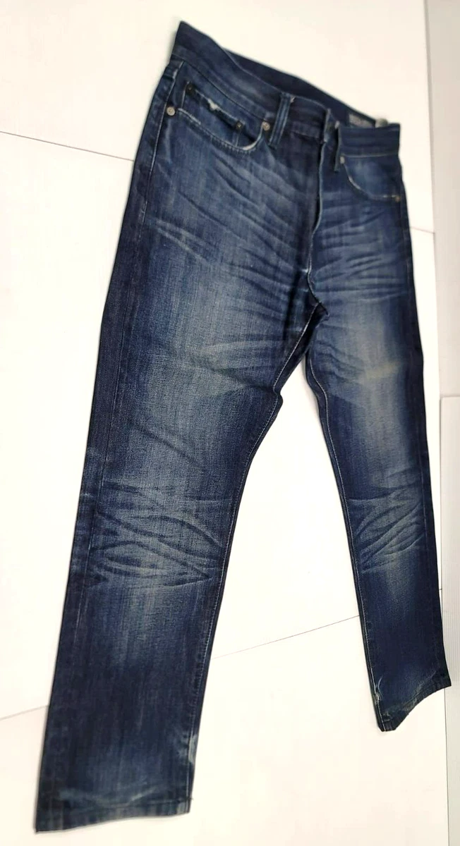 Nautica Men s Athletic Fit Blue Denim Jeans A2350 8 Size 32 In
