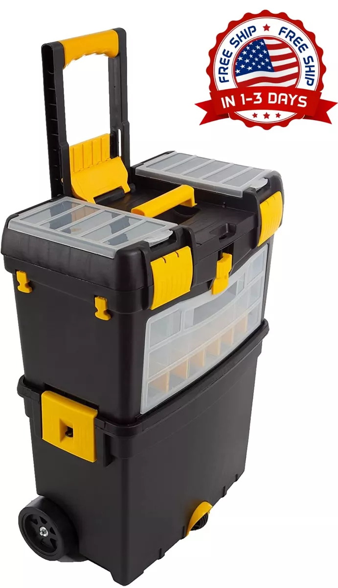 Intermedio divorcio Acorazado Caja para herramientas con ruedas tool box cajas guardar tools potatil con mango | eBay Intermedio divorcio Acorazado Caja para herramientas con ruedas tool box cajas guardar tools potatil con mango | eBay