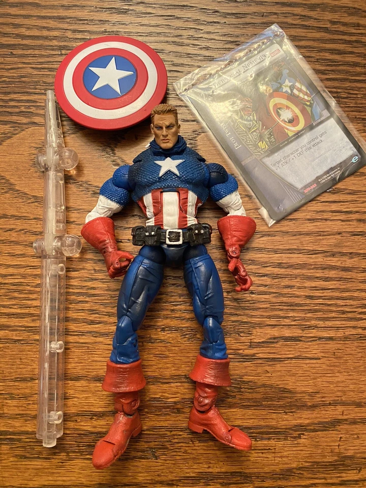 TOYBIZ MARVEL LEGENDS ENFRENTAMIENTO CAPITÁN AMÉRICA VS BARON STRICKER 2006 ¡SUELTO! Foto 2 de 4