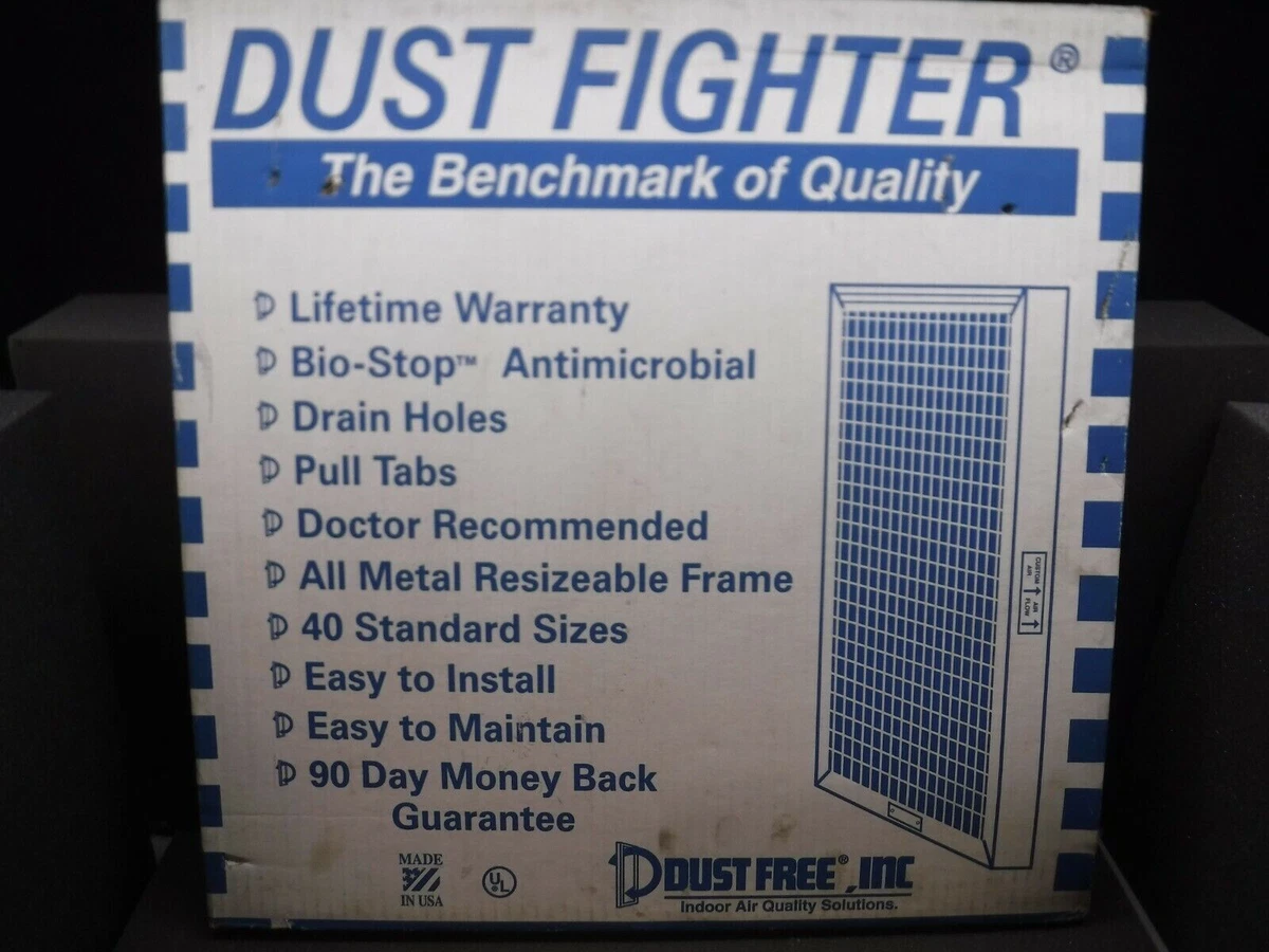 Dust Fighter 95 Central Air Electrostatic Filter DF95 Set of Four