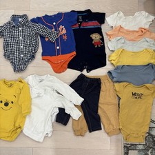Baby Boy Clothes Bundles 6-12 months Carter  s, H M, Gap, Disney, Mac Moon,  