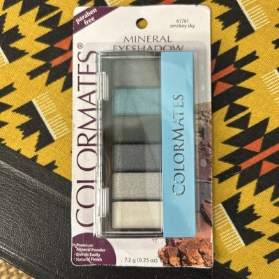 Colormates Mineral Eyeshadow Pallet Smokey Skies 6 Shades #61761 Discontinued