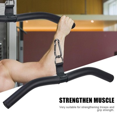 Fitness LAT Pull Down Bar, Cable  Bar Aufsätze für Fitnessstudio, Übungen