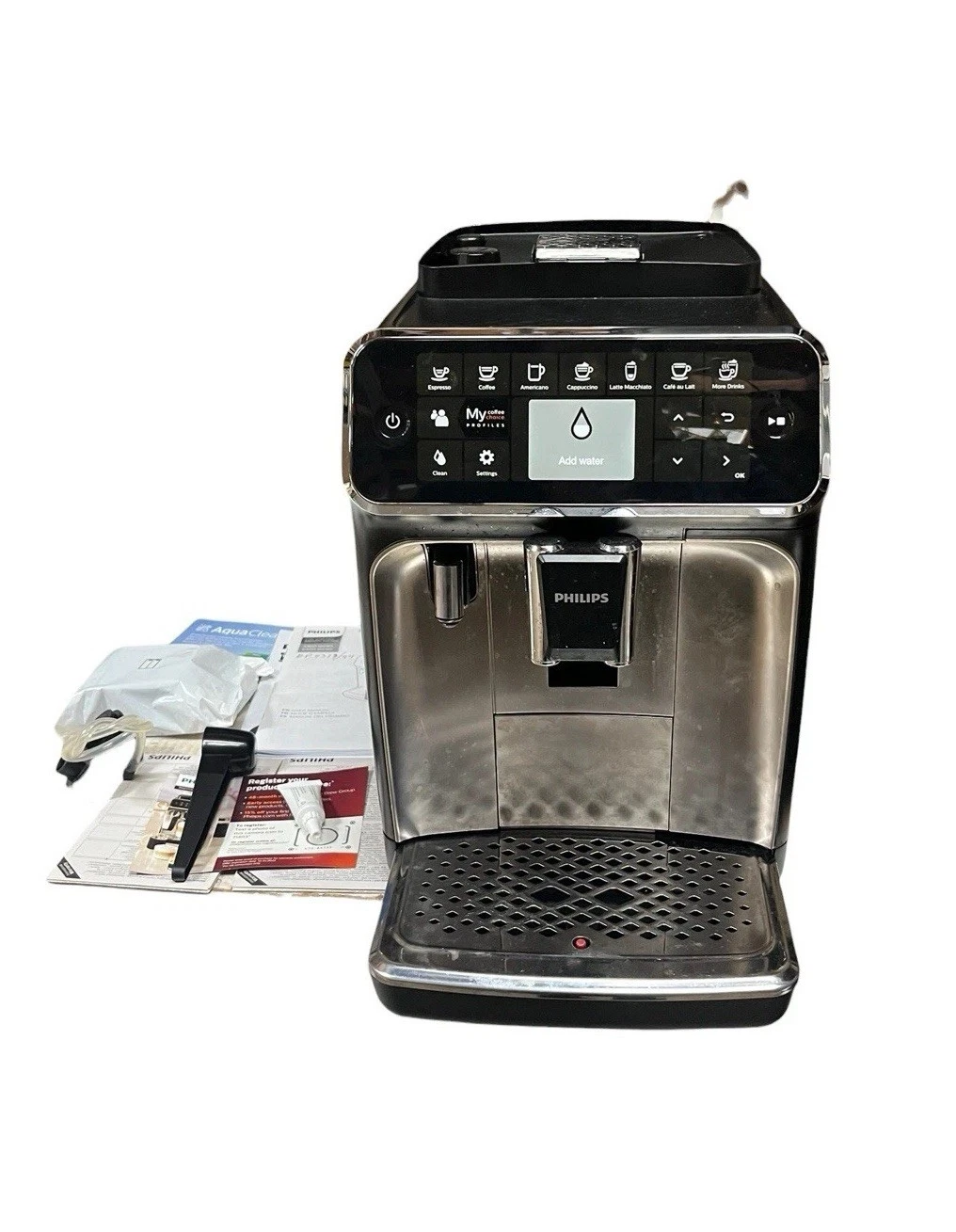 PHILIPS4300 Series Fully AutomaticEspresso Machine LatteGo MilkFrother EP4347/94