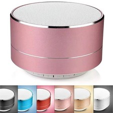 Mini Portable Bluetooth Speaker Rechargeable Wireless Stereo Bass USB