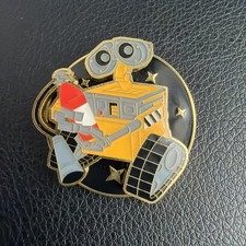 Disney Pixar Wall-E Gold Tone Enamel Spinner ...