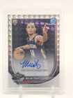 MICAH PEAVY 2025-26 BOWMAN CHROME ROOKIE GEOMETRIC AUTO #BCA-MP PELICANS Q5300