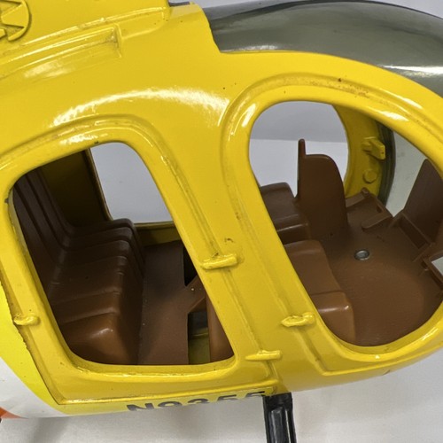 Vntg ERTL Hughes Wrangler Helicopter 1/16 Scale Die-Cast Metal Made in USA flaw - Picture 12 of 18