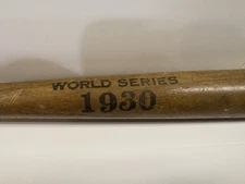 Vintage Rare 1930  World Series Souvenir Mini 18" Baseball Bat Original CARDS VS