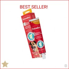 Petrodex Toothpaste for Dogs and Puppies, Cleans Teeth and Fights Bad Breath, Re