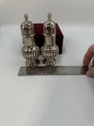 Vintage Godinger Silver Art Co Fluted Salt & Pepper Shakers Silver Treasure Box — photo 6