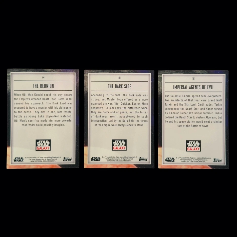 2023 Star Wars Star Wars Darth Vader Investor Pack Mojo, Wave, Atomic Ice 🔥 - Image 2 of 4