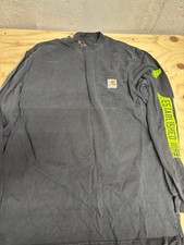 Men  s Carhartt Black Small Long Sleeve Shirt