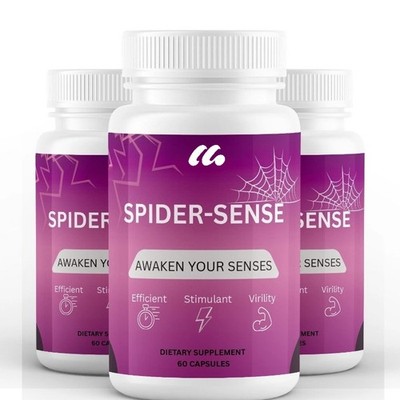 Spider Sense Pills for Men Max Strength Male Support & Stamina Formula 180ct