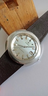  Zodiac UFO Date vintage 1970s-Automatic/Swiss Made 