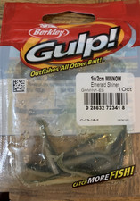Barkley Gulp 1" Minnow Emerald Shiner 1pk 10pcs-Brand New-SHIPS N 24 HOURS