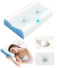 Cervical Pillow for Neck Pain Relief - Contour Pillow Memory Foam Pillows for...