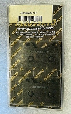 NEW Genuine Accossato Racing Brake Pads DUCATI KTM AGPA96ZXC-124 ##219