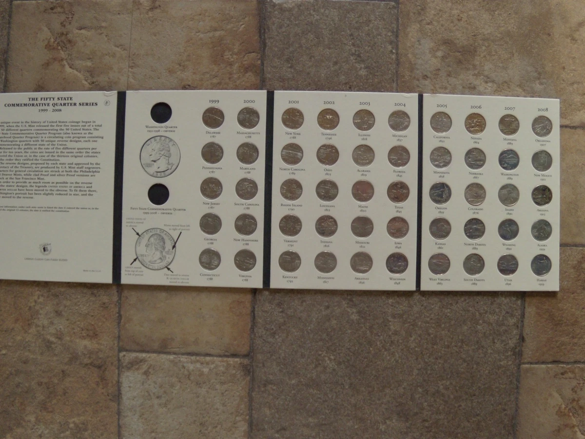 曾流通50 州套装美国州纪念银币(1999-2008) | eBay