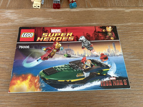 LEGO Marvel: Iron Man: Extremis Sea Port Battle (76006)  complete