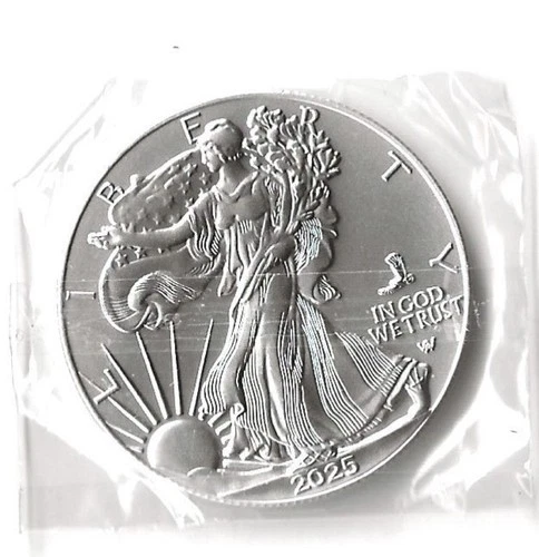 2025 P AMERICAN SILVER  EAGLE PRIVY BRILLANT UNC