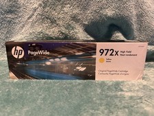 HP L0S04AN New 972X PageWide High Yield Cartridge - Yellow Date: October 2024