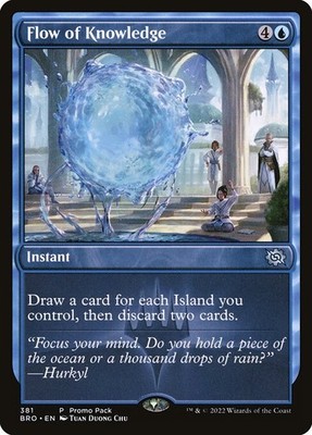 [MTG] Flow of Knowledge (Showcase) (381) (BRO) LP-HP
