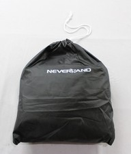 NEVERLAND Trailerable Heavy Duty Waterproof Boat Cover CD4 Black 20 -22 ft