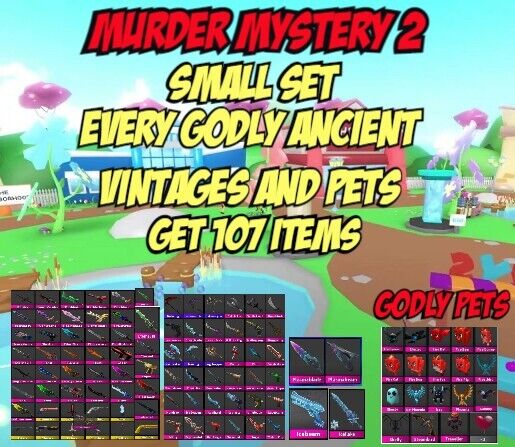 Eternalcane Set, Trade Roblox Murder Mystery 2 (MM2) Items