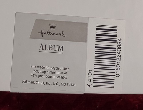 New bride HALLMARK Wedding Bells , Guest Sign in Book * Album , Ivory & White - Picture 4 of 7