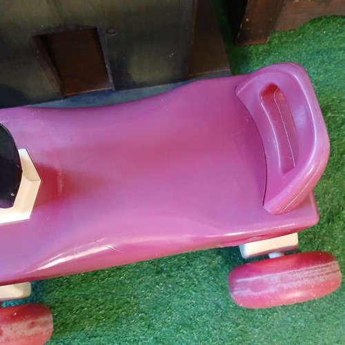 VTG 1976 Fisher Price Riding Horse Toddler Ride On Toy #978 Pull Plastic Pony - Picture 12 of 18