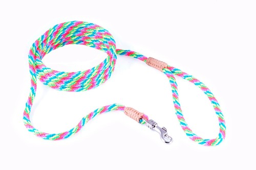 Alvalley Nylon Snap Lead for Dogs 6mm X 6ft, Multicolors - Picture 5 of 8
