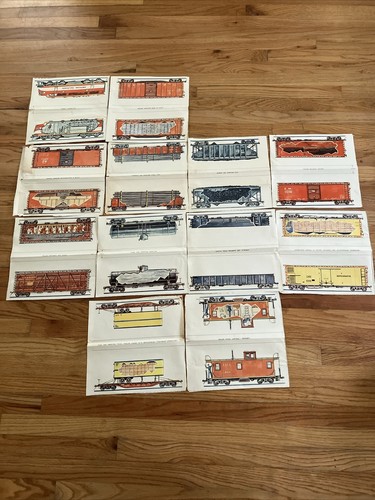 Vintage Train 1950's Lg. Posters & Cut Outs Passenger/Freight Train Education - Picture 8 of 13