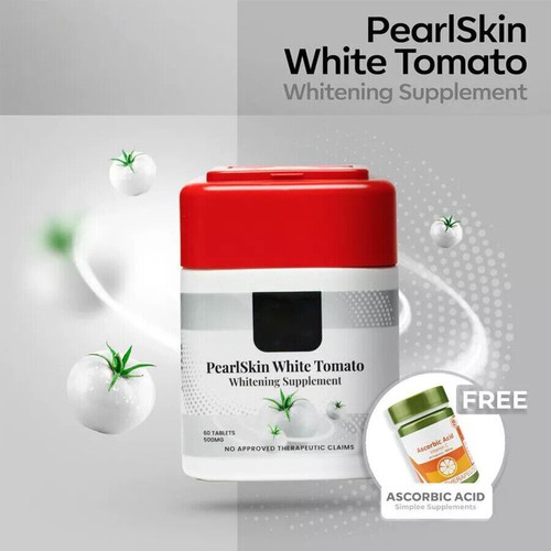 1-3er Pack Daily Plus PearlSkin White Tomato - 6 in 1 Hautperfektion Ergänzung USA - Bild 4 von 7