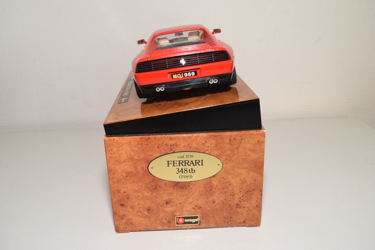 A42 1:18 BBURAGO BURAGO 3739 FERRARI 348 TB 348TB 1989 RED