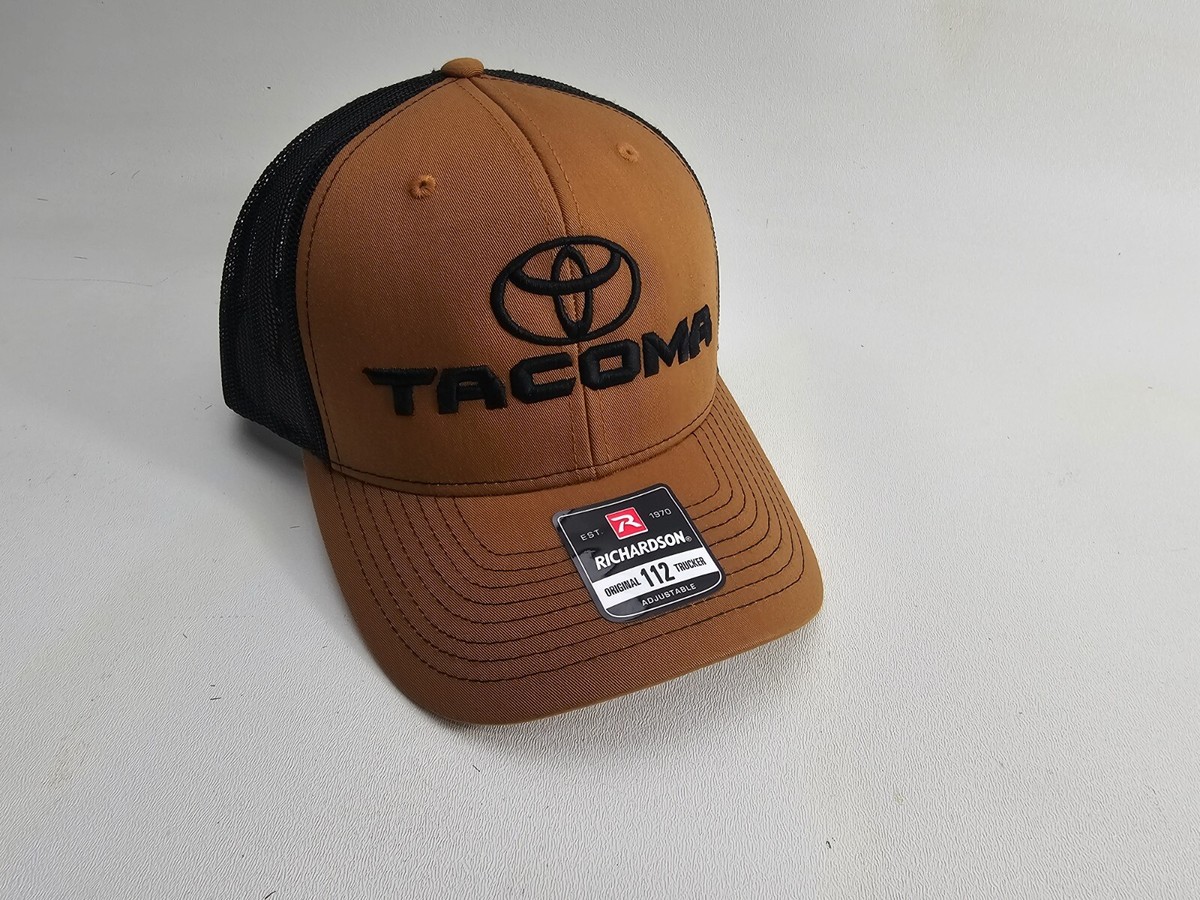 TRD Embroidered Trucker Hat By Richardson 112 - Heather Grey/Black Adjustable Snapback 5 thumbnail image