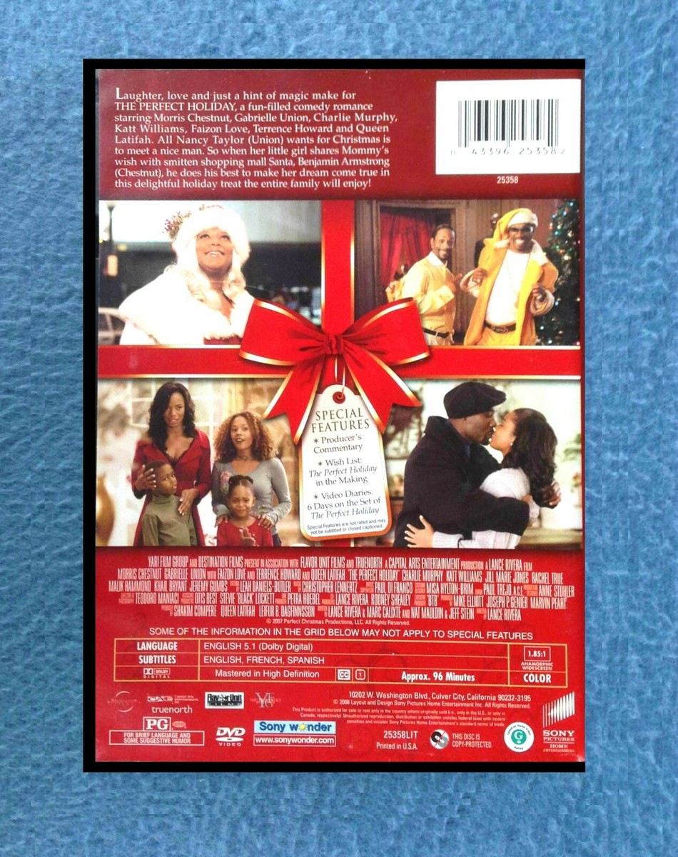 DVD THE PERFECT HOLIDAY STARS MORRIS CHESTNUT CHRISTMAS