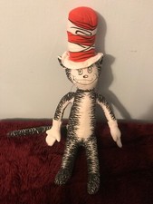 DR SEUSS CLOTH RANDOM HOUSE CAT IN THE HAT ITEM 2572 PLUSH DOLL FIGURE CHARACTER