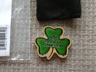 SCOTTY CAMERON 扇子　マーカー 2025 Scotty Cameron St Patricks Day Clover Leaf Coin Ball Marker