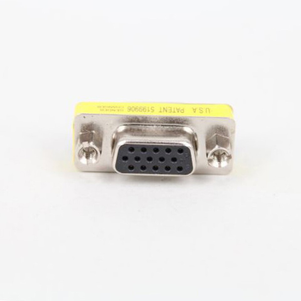 Useful Portable Compact DB15 Adapter Gender Changer Female Female