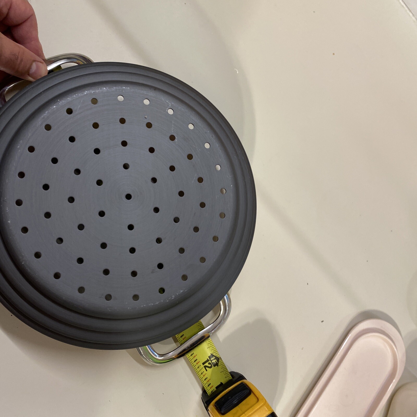 Cuisinart Nonstick Steamer Insert With Side Handle Fits 3 qt Pot 6116