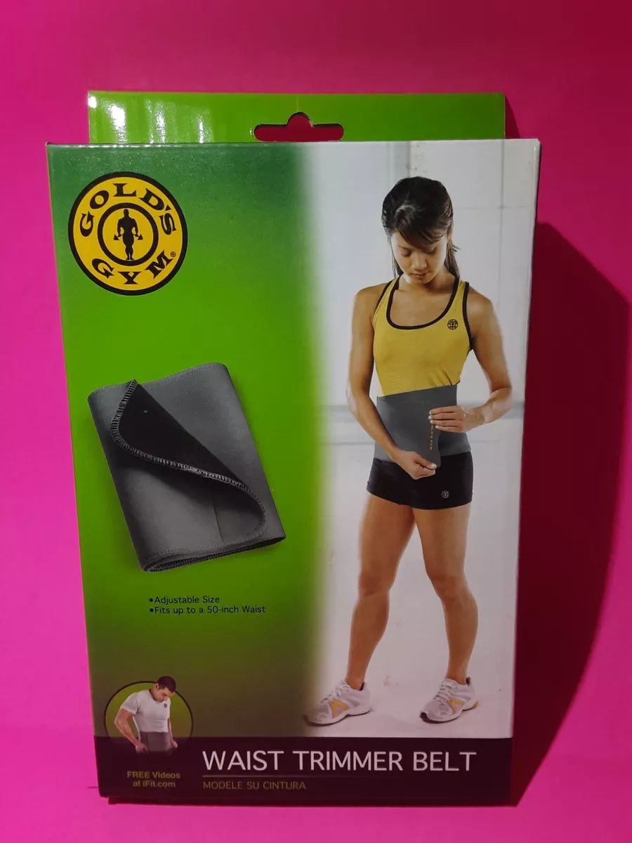 Gold's Gym Waist Trimming Belt Adjustable Size Soft Secure Closure Up 50  Waist