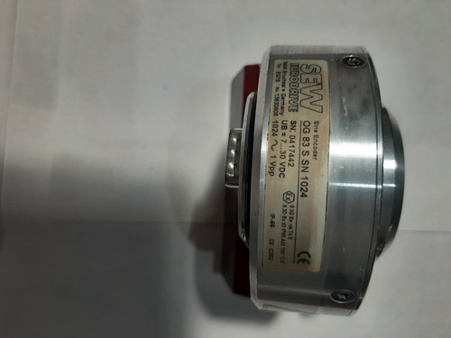Encoder SEW Semi Hollow OG 83 S SN 1024 , 1Vpp,7-30 VDC,used , tested ,work good - 第 7/10 張圖片