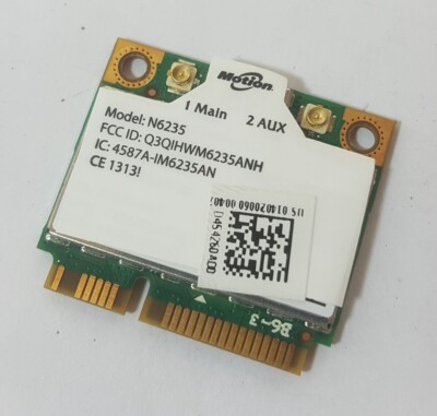 Bluetooth Wlan Mini PCIe N6235 Intel Centrino Advvanced N a Tablet Motion J3600