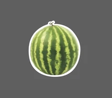 Watermelon Sticker Whole Fruit Waterproof