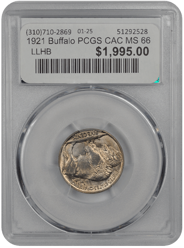 1921 Buffalo PCGS CAC MS 66 - Picture 2 of 4