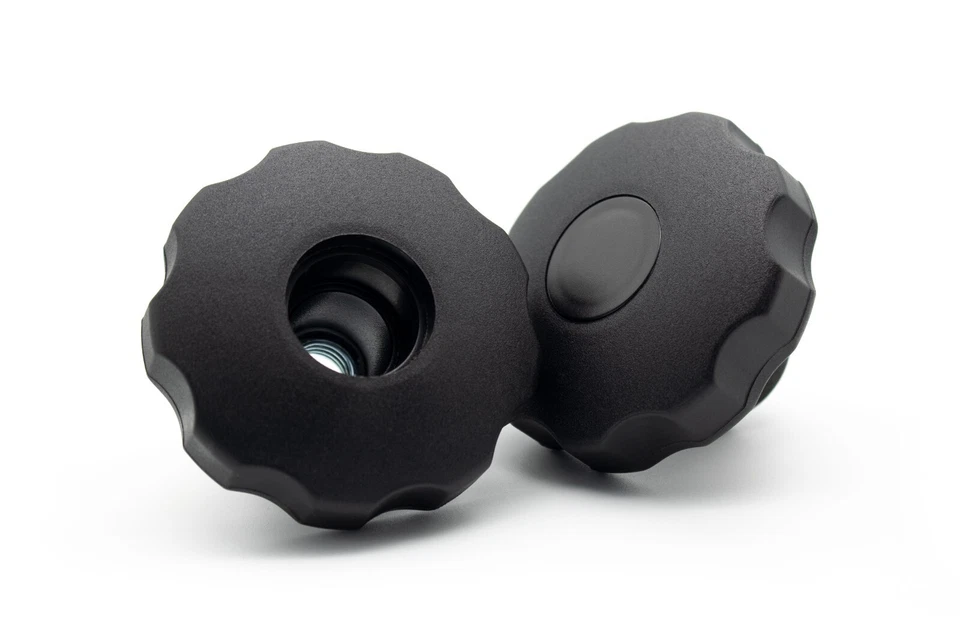 Sterngriff Sternschraube mit Gewinde Griffmutter Handgriff Rändelgewinde Mutter - Bild 2 von 4