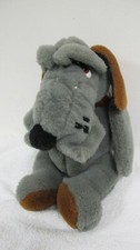 VINTAGE KENNEL CLUB PLUSH DOG PUPPET STUFFED ANIMAL BASSET HOUND 1986 PLAY THIN